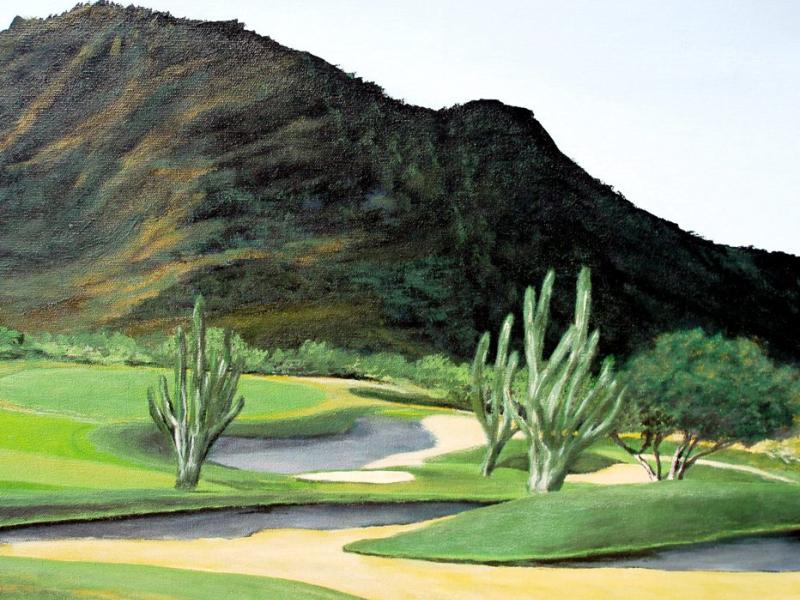 Golf-Kunst von Udo A. Heinrich: Bühne für das Spiel des Lebens